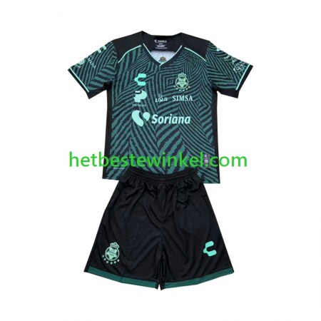 Santos Laguna Voetbalshirts Kind Uit 2024-25
